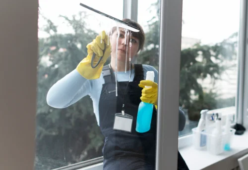 Nettoyage de vitres intérieures et extérieures à Montcenis
